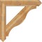Ekena Millwork Funston Arts & Crafts Rough Sawn Bracket, Western Red Cedar, 6"W x 44"D x 44"H BKT06X44X44FST03RWR - alternate 4